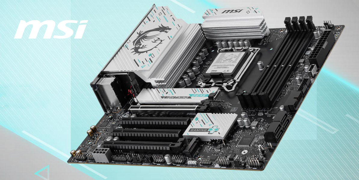 MSI B860M GAMING PLUS WIFI LGA 1851 Intel B860 SATA 6Gb/s DDR5 PCI